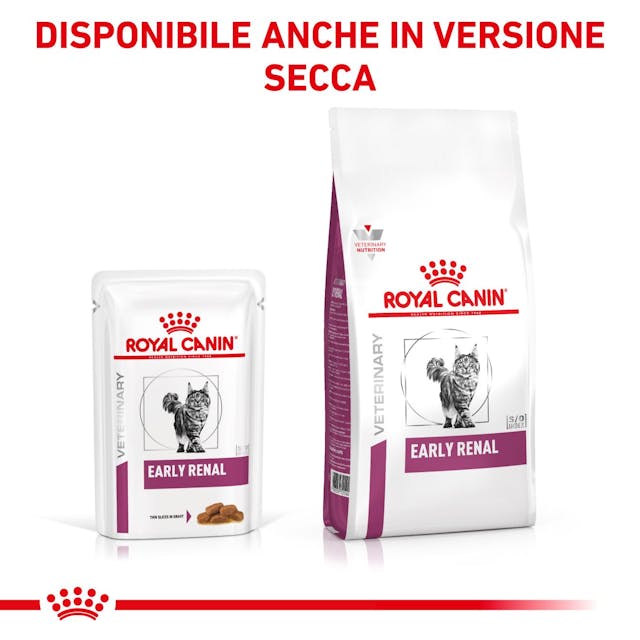 12x85g Royal Canin Early Renal Veterinary - Umido Gatto 12x85g Royal Canin Early Renal Veterinary - Umido Gatto